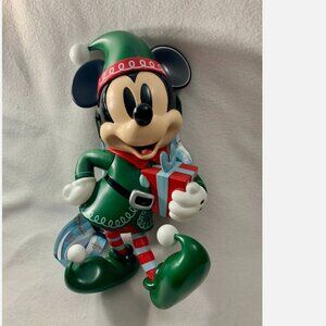 Disney Parks Mickey Mouse Elf Popcorn Bucket Christmas WDW Disneyland New